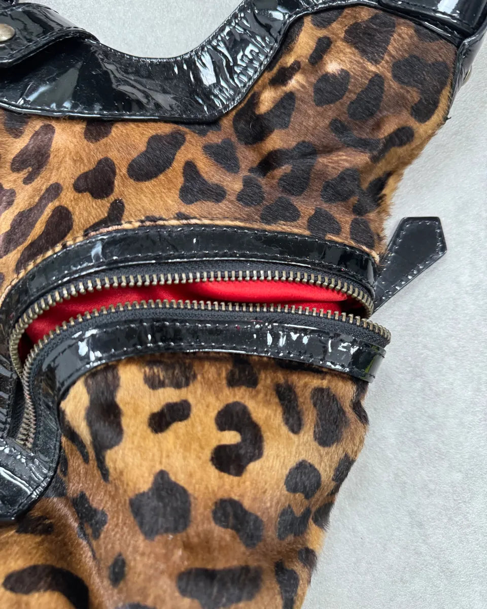 Christian Louboutin Leopard Calf Hair Handle Bag UmIzrse 5