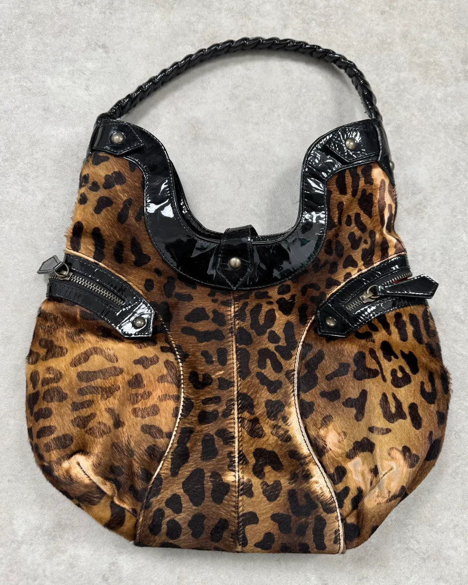 Christian Louboutin Leopard Calf Hair Handle Bag UmIzrse 6