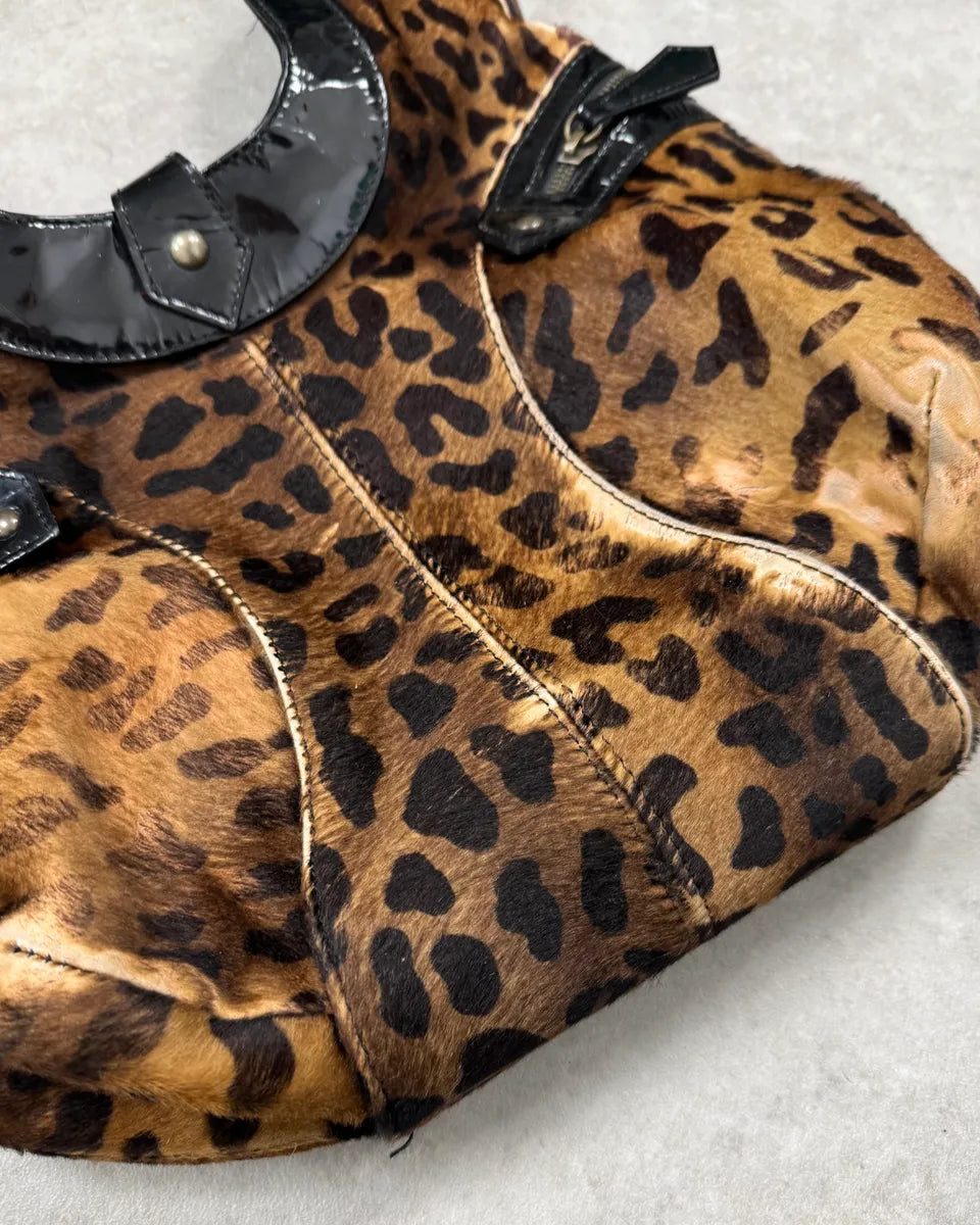 Christian Louboutin Leopard Calf Hair Handle Bag UmIzrse 7