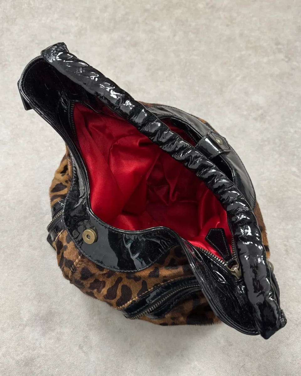 Christian Louboutin Leopard Calf Hair Handle Bag UmIzrse 8