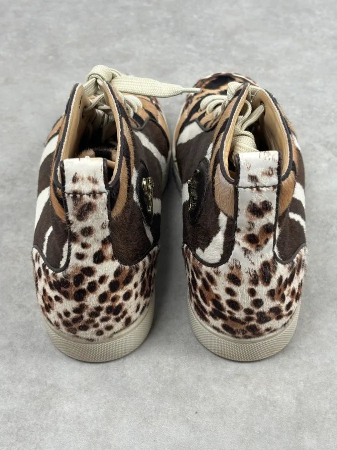 Christian Louboutin “Rantus Orlato Flat” Pony Hair Sneakers XQEiWjB 10