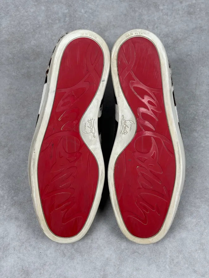 Christian Louboutin “Rantus Orlato Flat” Pony Hair Sneakers XQEiWjB 15