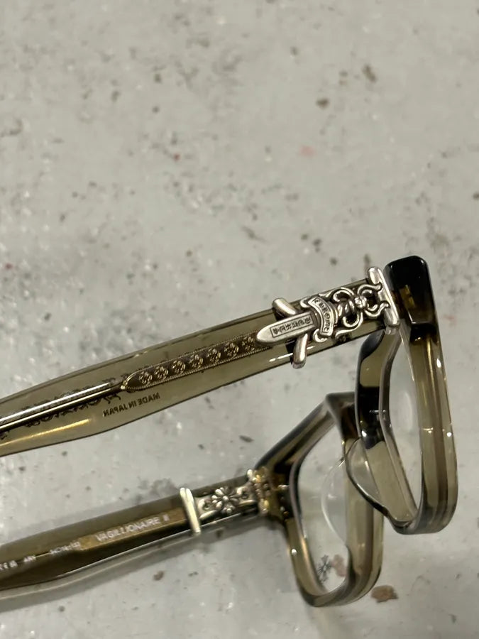 Chrome Heart Vagillionnaire 2 Light Green Glasses uxFbpTB 6
