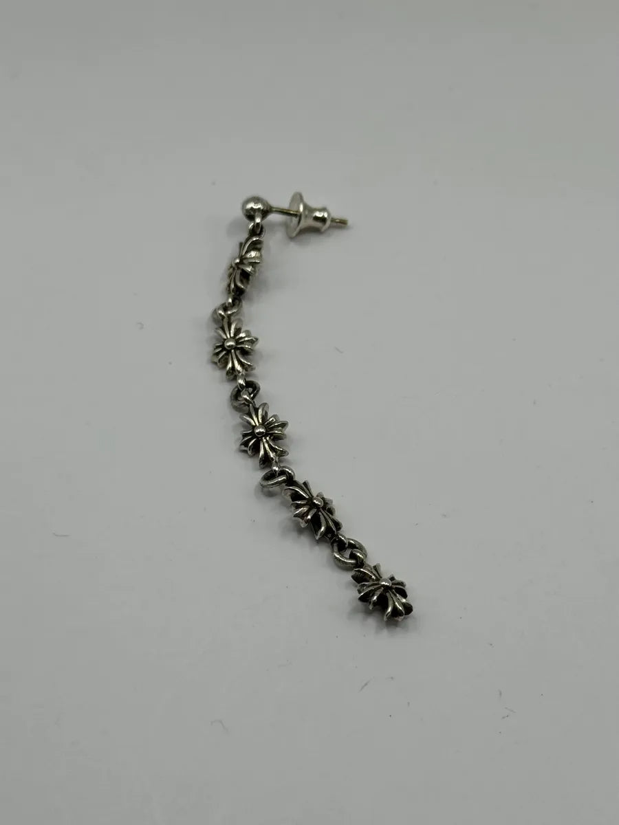 Chrome Hearts 5 Drop Tiny E Silver Earring hIxvznA 0