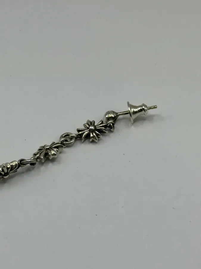 Chrome Hearts 5 Drop Tiny E Silver Earring hIxvznA 5