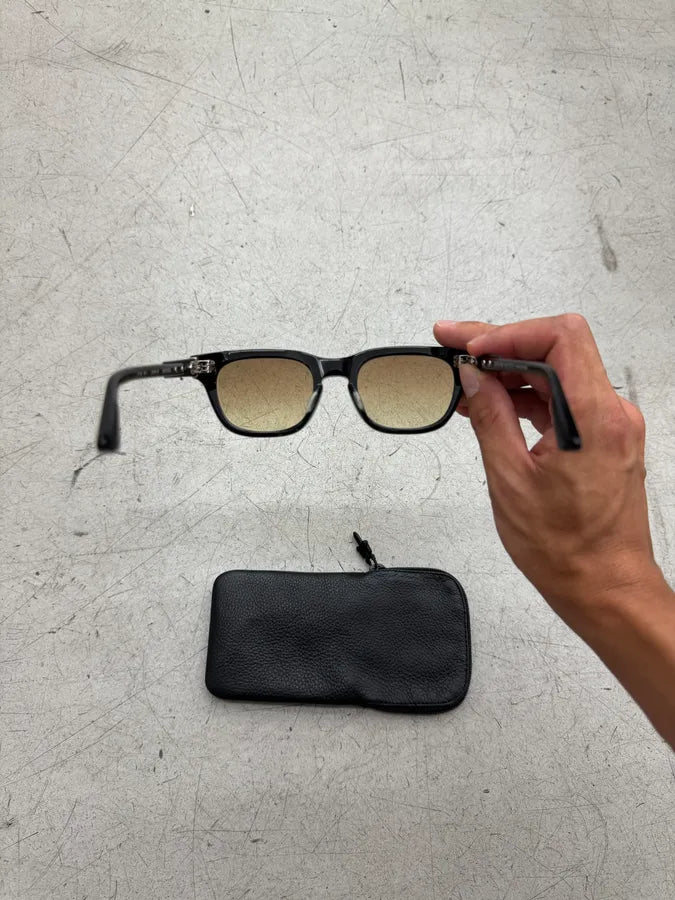 Chrome Hearts Baggins Black Sunglasses eBrSNOZ 10