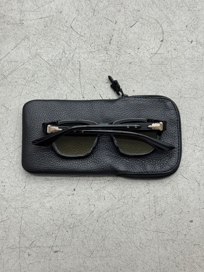 Chrome Hearts Baggins Black Sunglasses eBrSNOZ 4
