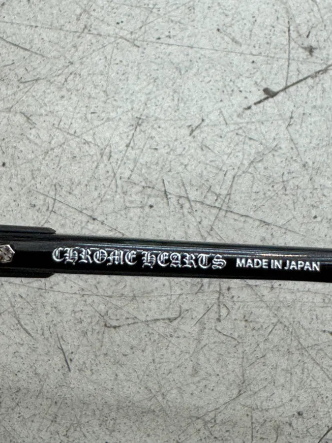 Chrome Hearts Baggins Black Sunglasses eBrSNOZ 9