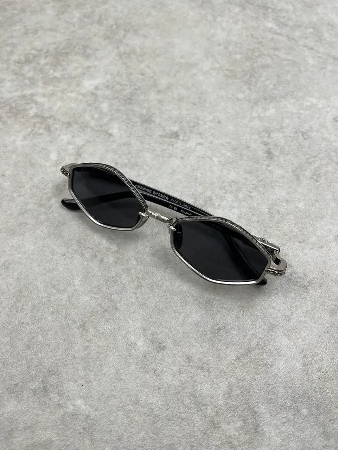 Chrome Hearts Black Metal Nip Slip Sunglasses kjsDYFe 1