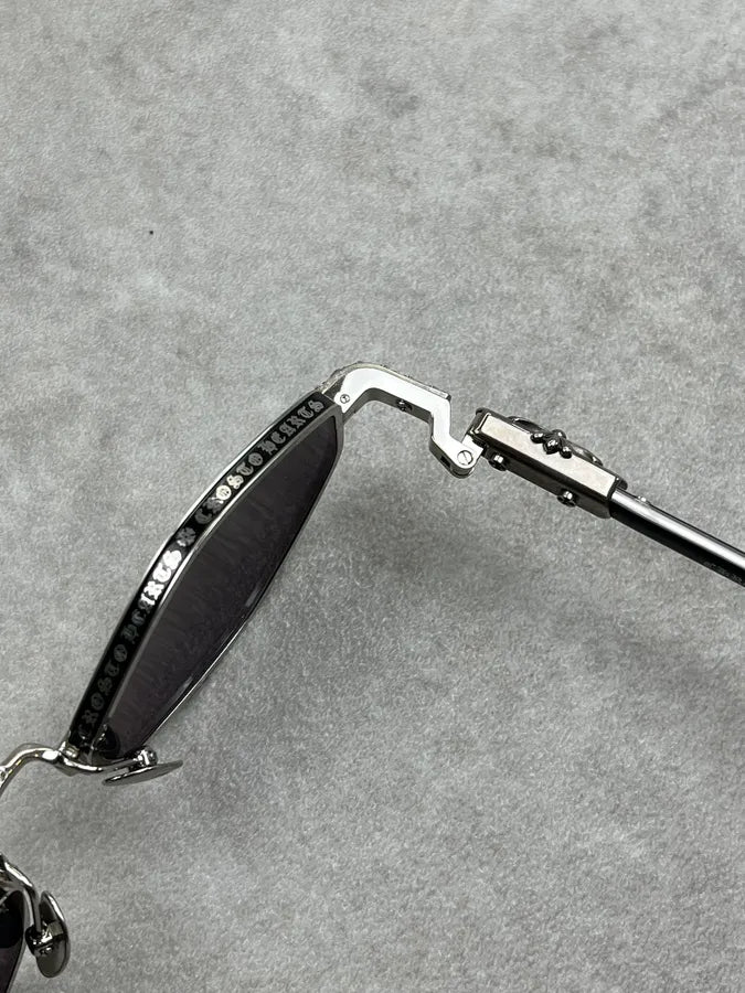 Chrome Hearts Black Metal Nip Slip Sunglasses kjsDYFe 11