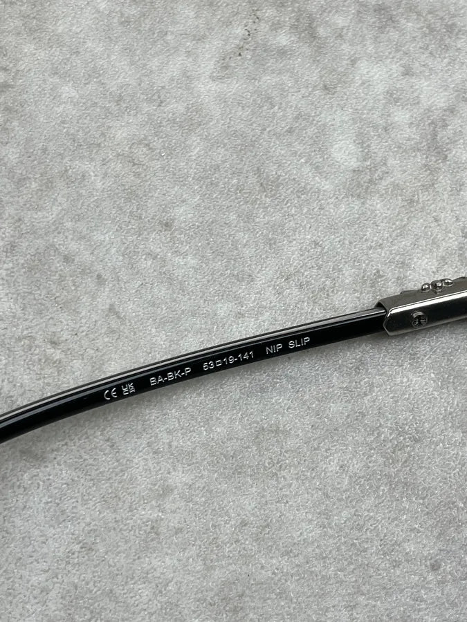 Chrome Hearts Black Metal Nip Slip Sunglasses kjsDYFe 10