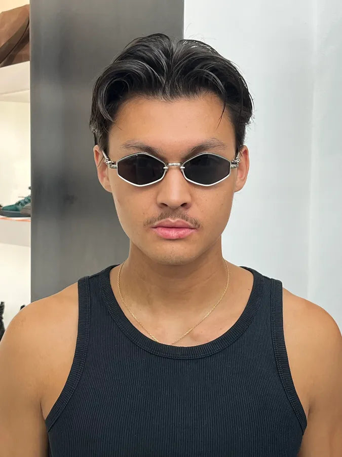 Chrome Hearts Black Metal Nip Slip Sunglasses kjsDYFe 2