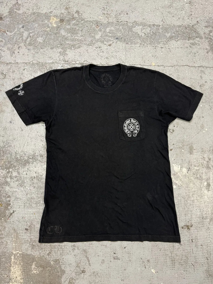Chrome Hearts Black Multi Color Horse Shoe T-Shirt (L) FUVPobM 6