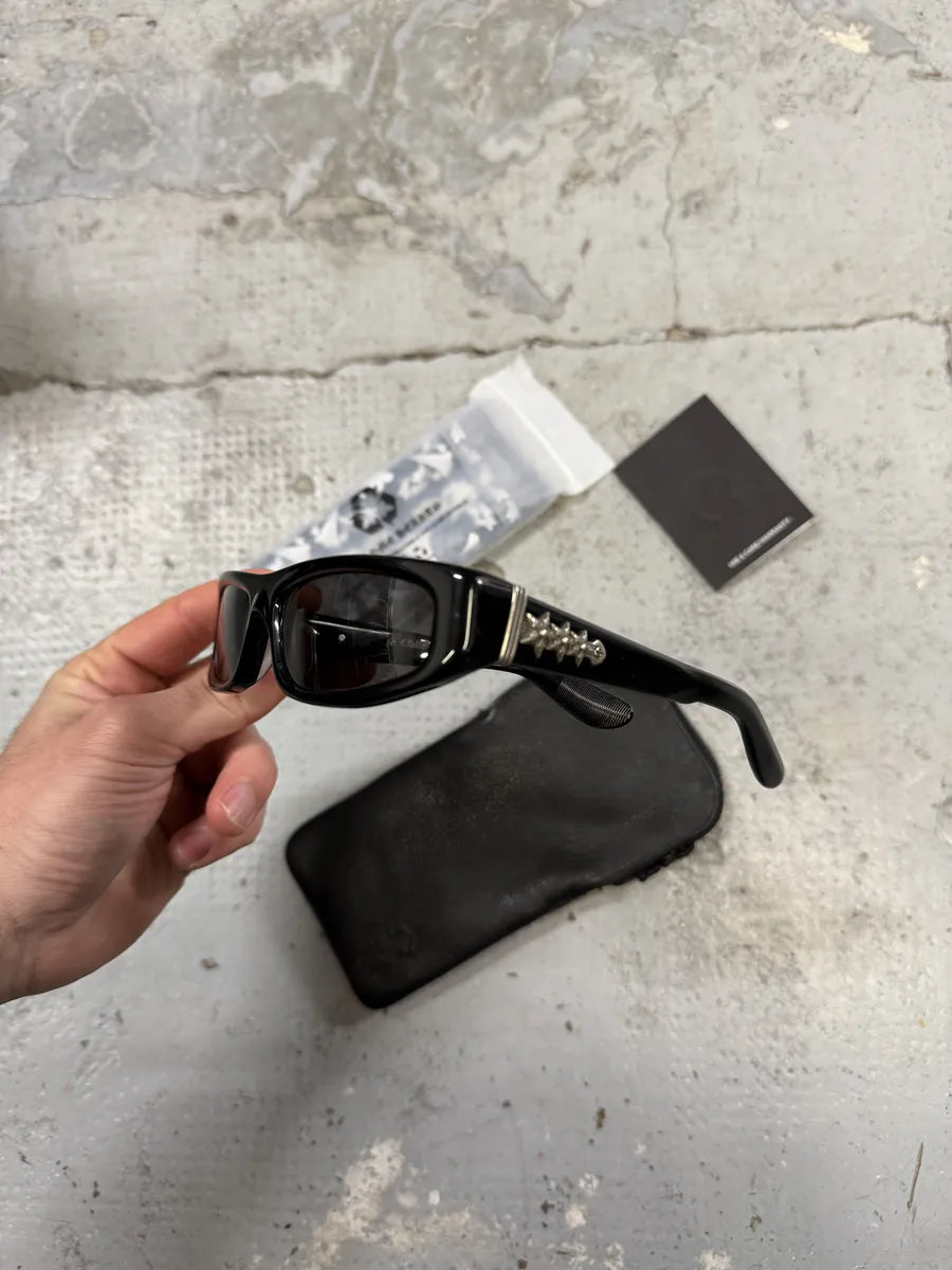 Chrome Hearts Black Roller Signature Sunglasses  Dfezkst 0