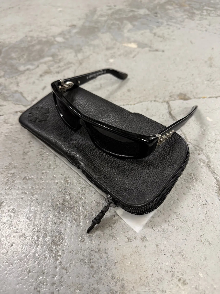 Chrome Hearts Black Roller Signature Sunglasses  Dfezkst 1