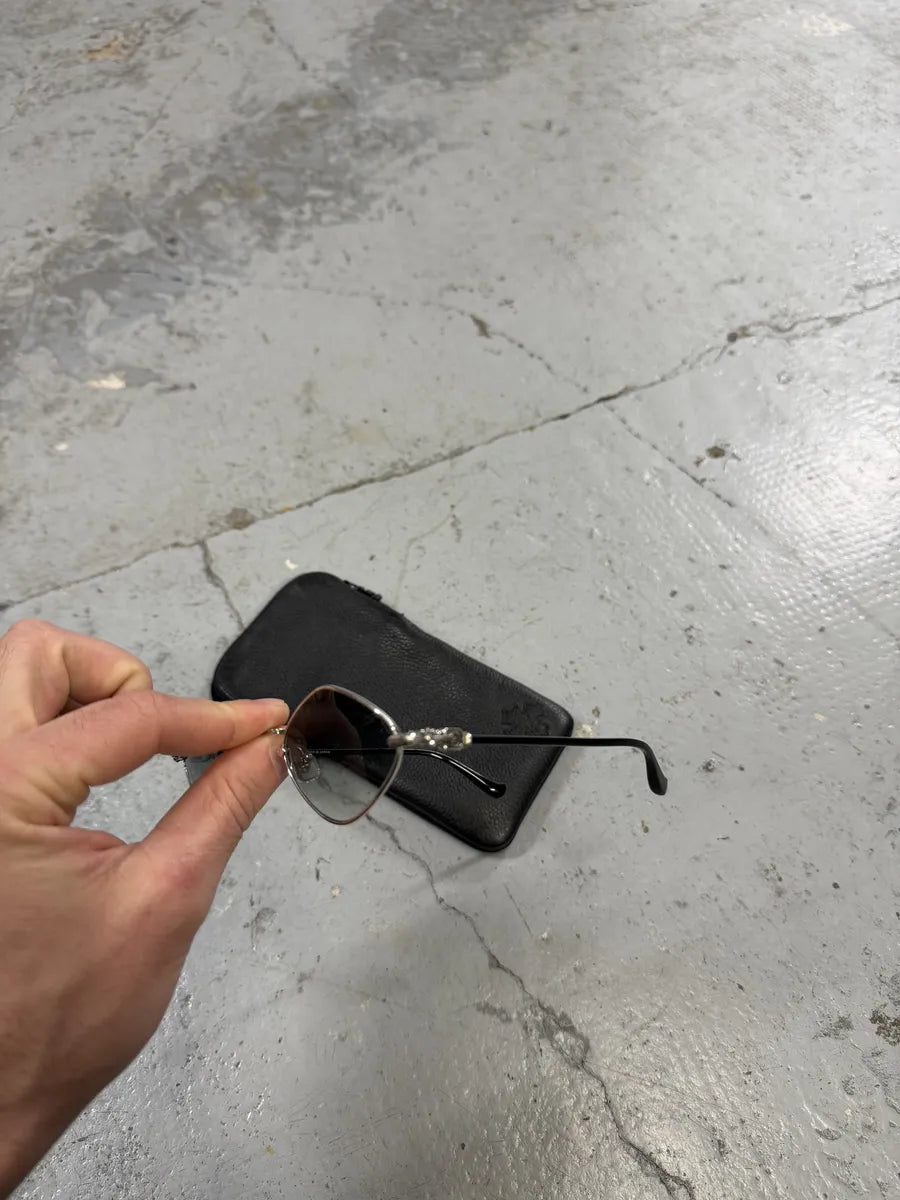 Chrome Hearts Black Signature Sunglasses qMXlSSY 10