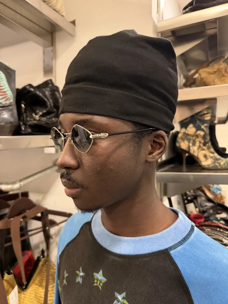 Chrome Hearts Black Signature Sunglasses qMXlSSY 4