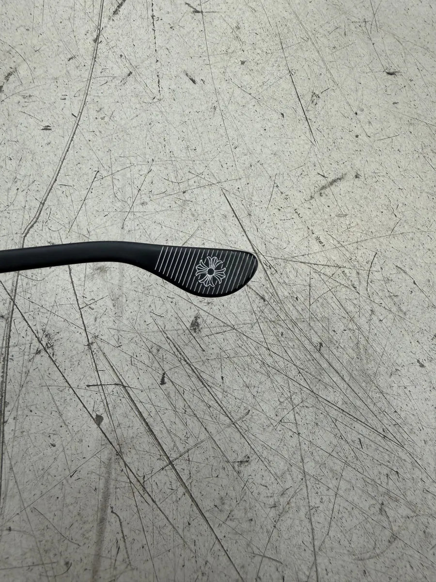 Chrome Hearts Box Officer Black Mat Sunglasses NwzeDej 8