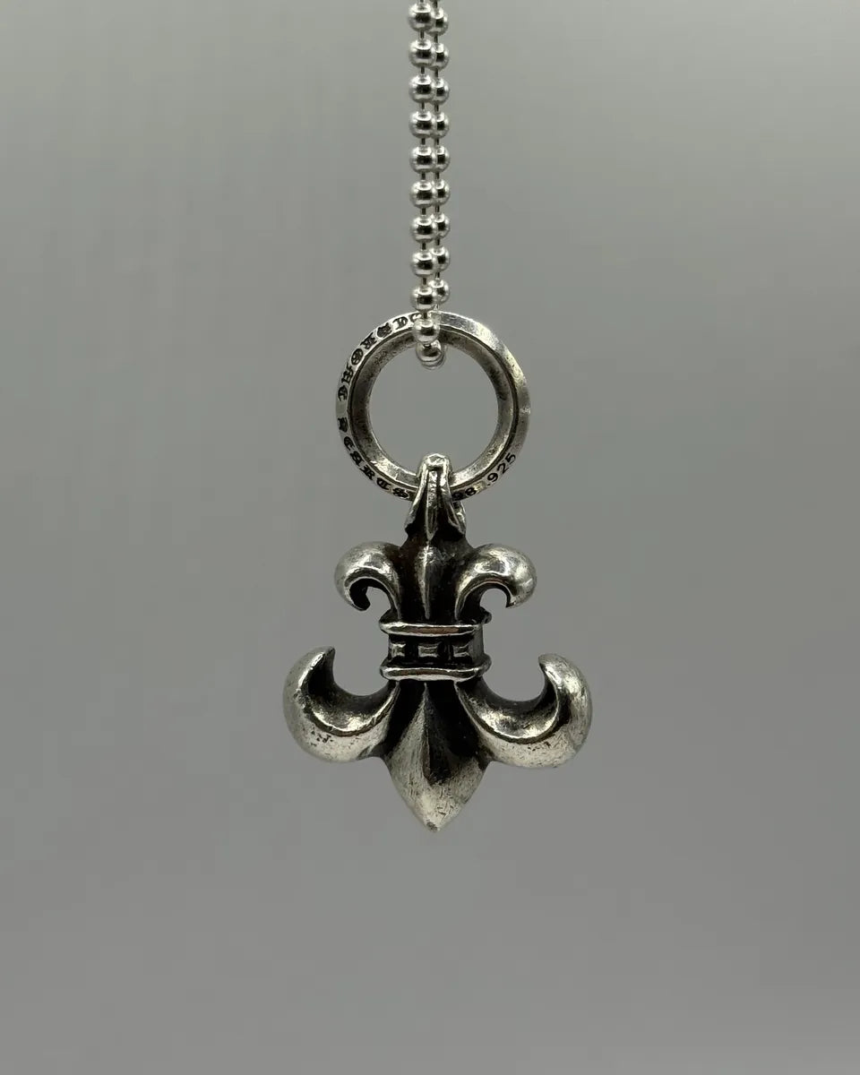 Chrome Hearts BS Fleur Silver 925 Pendant (OS) agqaslq 0