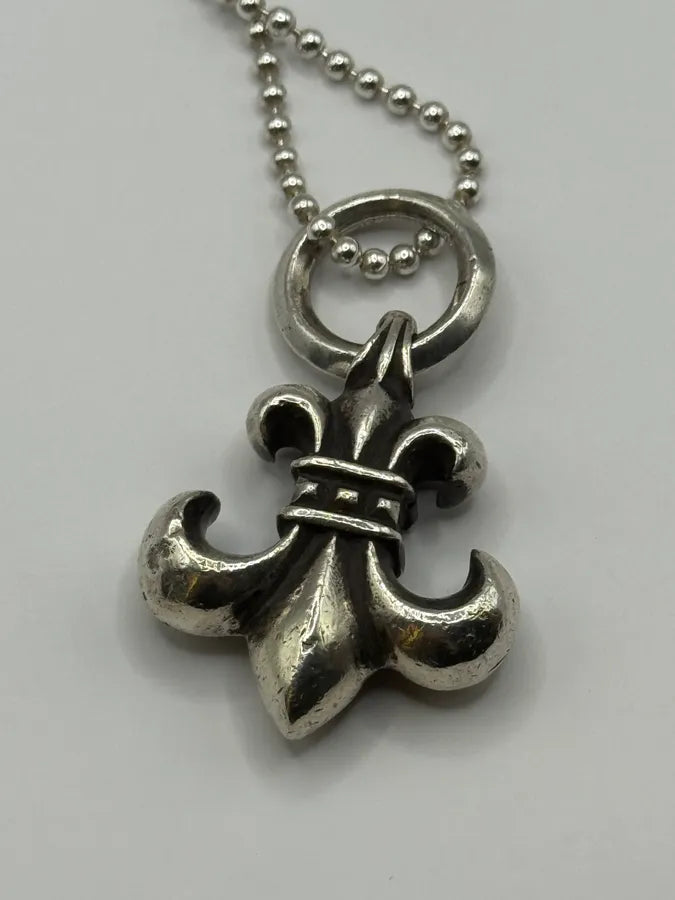 Chrome Hearts BS Fleur Silver 925 Pendant (OS) agqaslq 5
