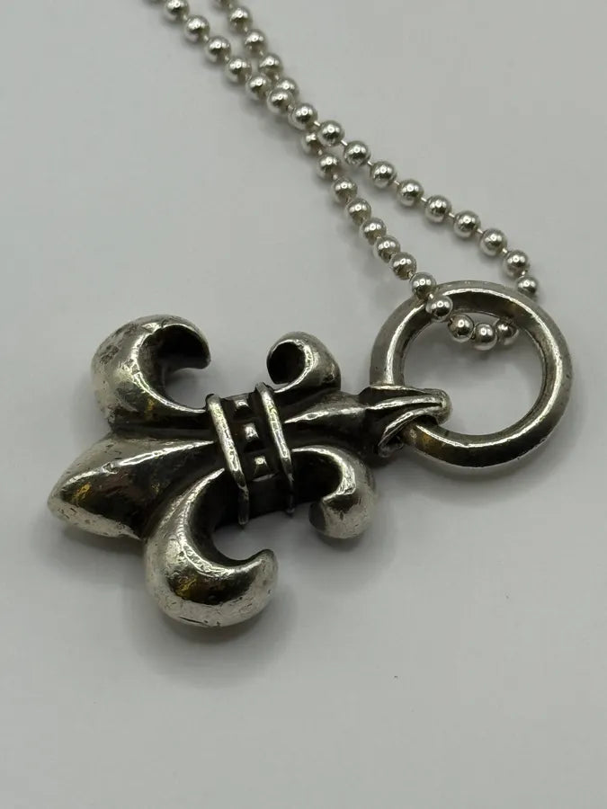 Chrome Hearts BS Fleur Silver 925 Pendant (OS) agqaslq 6