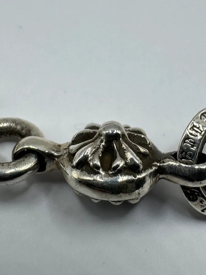 Chrome Hearts CH Ball Tiny Cross Silver Pendant lyYwnKX 3