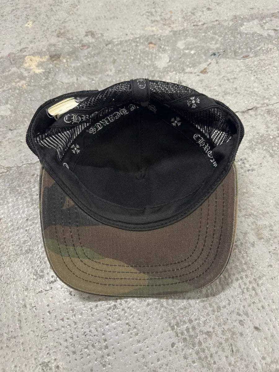 Chrome Hearts CH Hollywood Military Camo Trucker Cap (OS) nmlpMqj 10