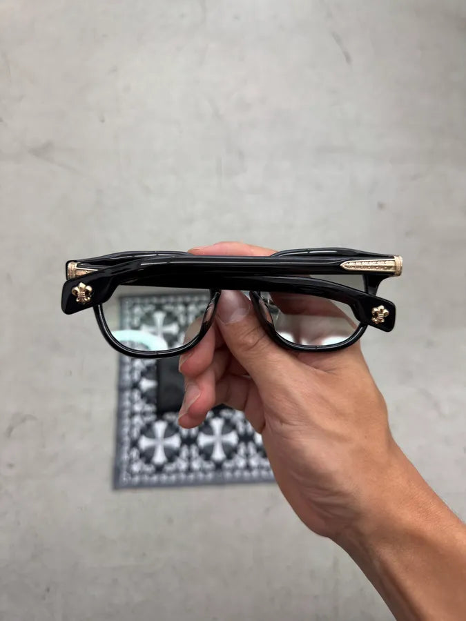 Chrome Hearts Chirp Chirp Black Golden Sunglasses payWanI 3