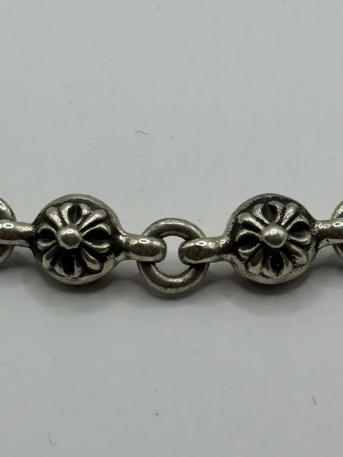 Chrome Hearts Cross Ball Silver Bracelet ZQglnoD 4