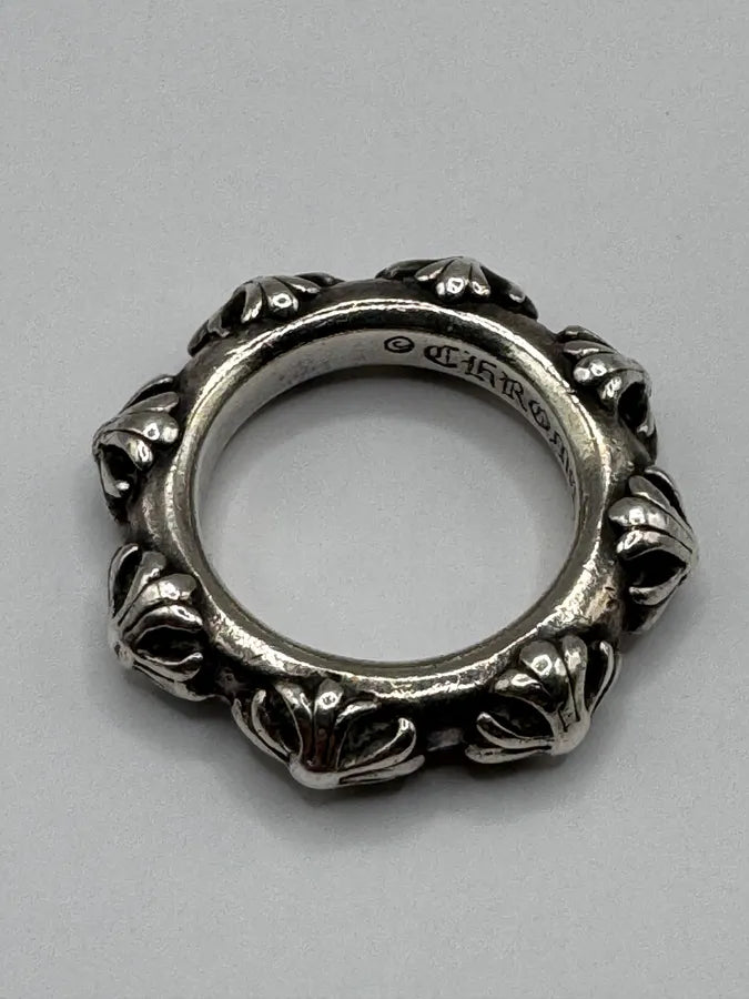 Chrome Hearts Cross Band Silver 925 Ring – Dolce Vita Hub