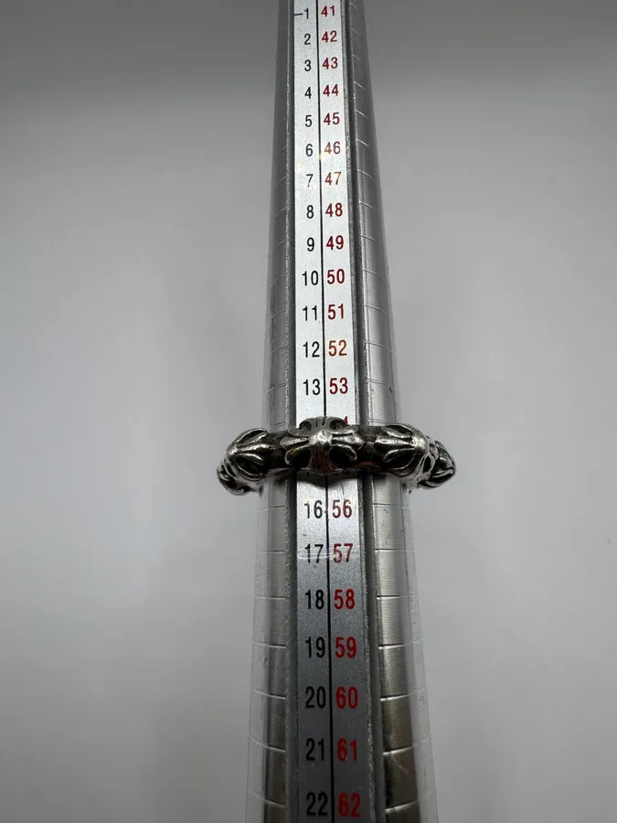 Chrome Hearts Cross Band Silver 925 Ring (OS) PzPHMjV 7