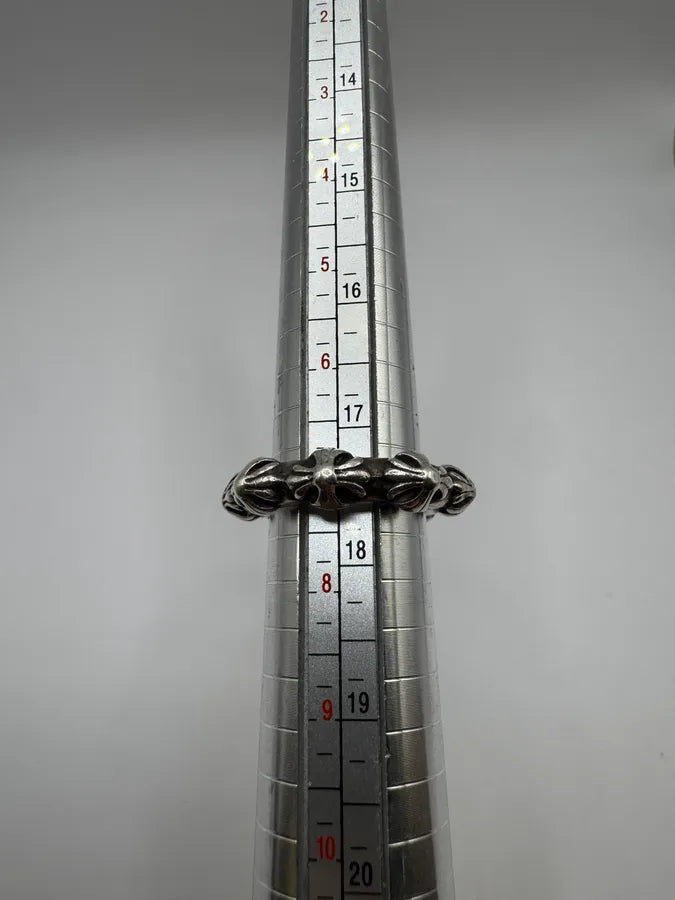 Chrome Hearts Cross Band Silver 925 Ring – Dolce Vita Hub
