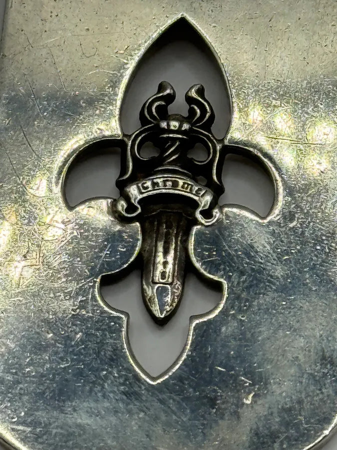 Chrome Hearts Cross Dagger Dog Tag Pendant (OS) OKbiIzm 1