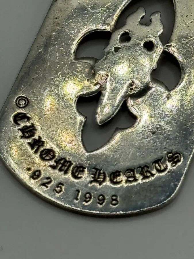 Chrome Hearts Cross Dagger Dog Tag Pendant (OS) OKbiIzm 2
