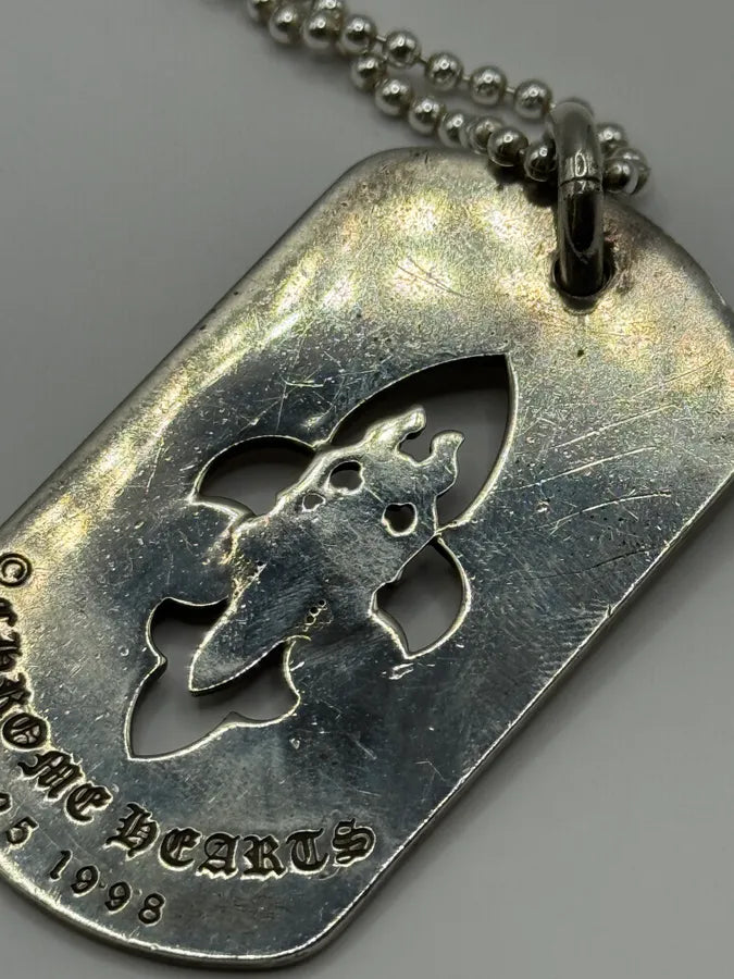 Chrome Hearts Cross Dagger Dog Tag Pendant (OS) OKbiIzm 8