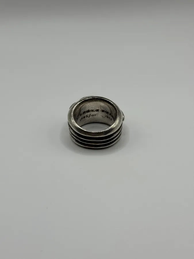 Chrome Hearts Dagger Heart Silver 925 Ring KesByvq 2