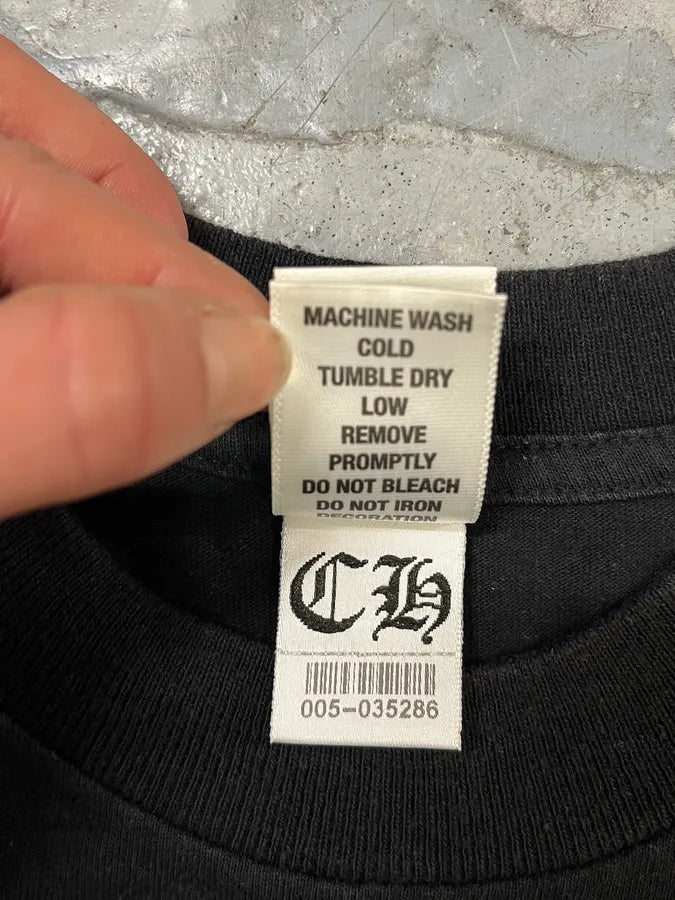 Chrome Hearts Dagger Print Black Short Sleeve Tee Shirt nWqVAfs 11