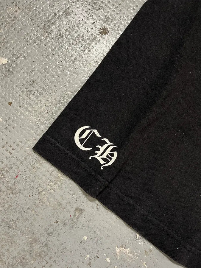 Chrome Hearts Dagger Print Black Short Sleeve Tee Shirt nWqVAfs 6