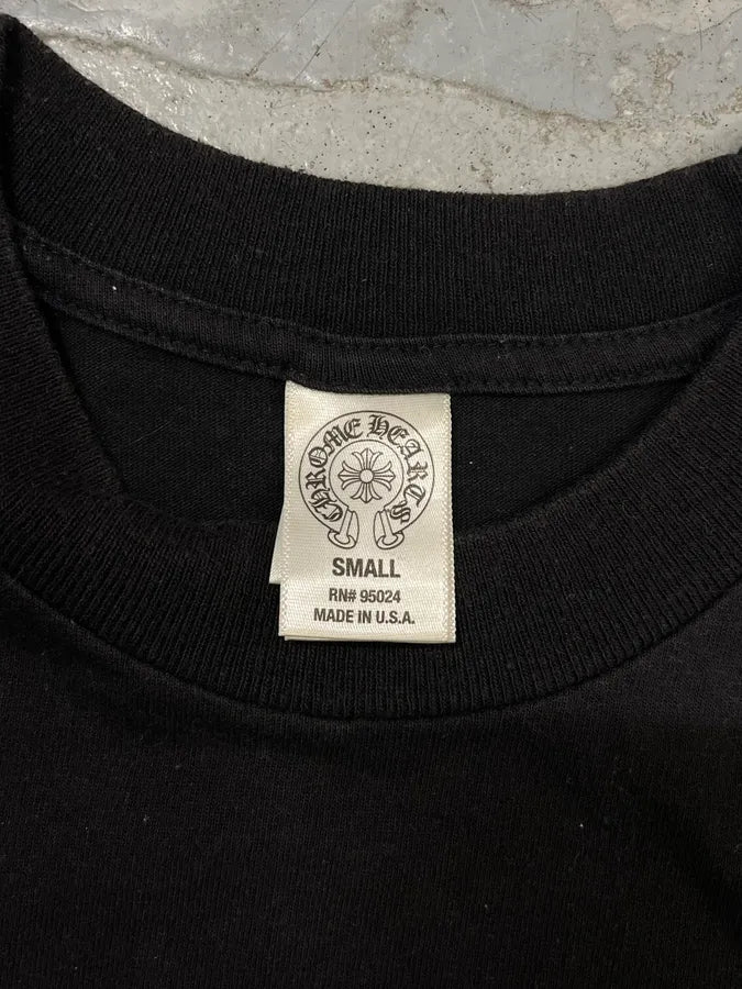 Chrome Hearts Dagger Print Black Short Sleeve Tee Shirt nWqVAfs 9