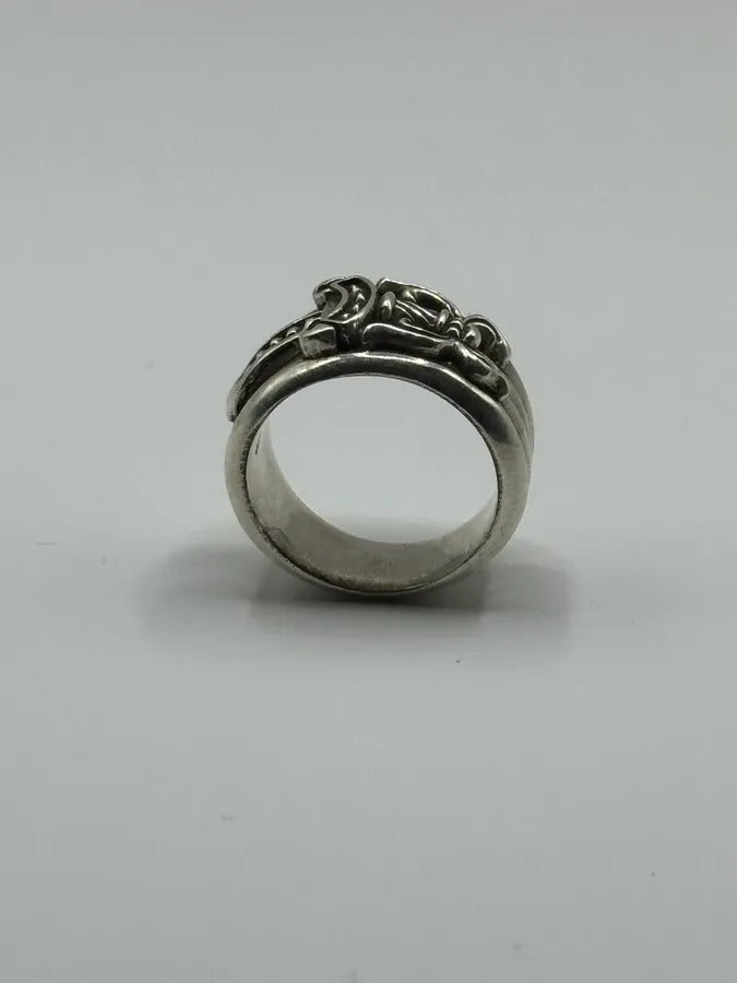 Chrome Hearts Dagger Silver 925 Ring dLQTfJe 4