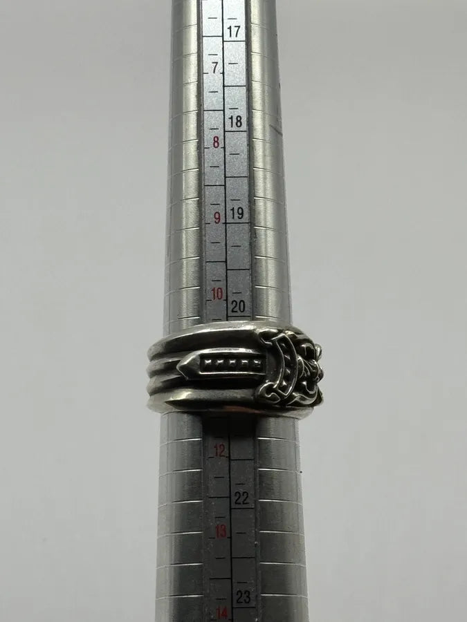 Chrome Hearts Dagger Silver 925 Ring dLQTfJe 8