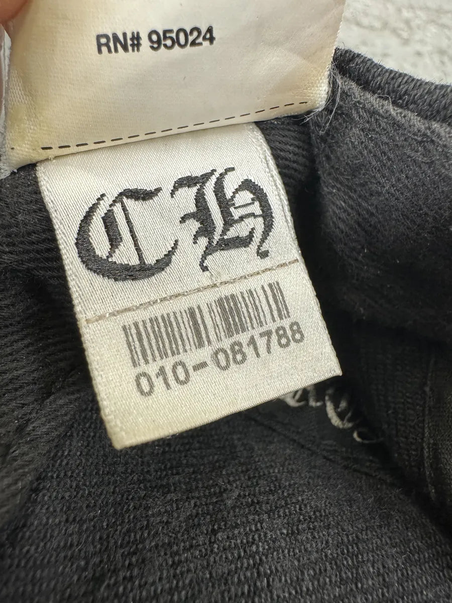 Chrome Hearts Dagger Silver Embellished Black Cap (OS) PvErEhn 8