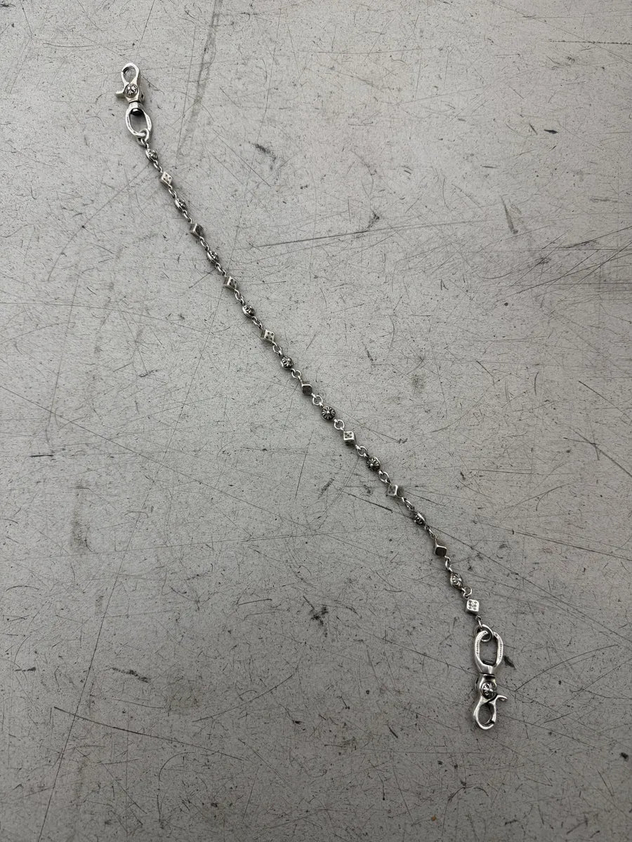 Chrome Hearts Dice and Plus Silver Wallet Chain qtGgPgF 5