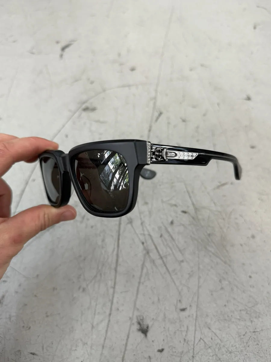 Chrome Hearts Dick Fitzener Black Sunglasses ogaXRvk 0