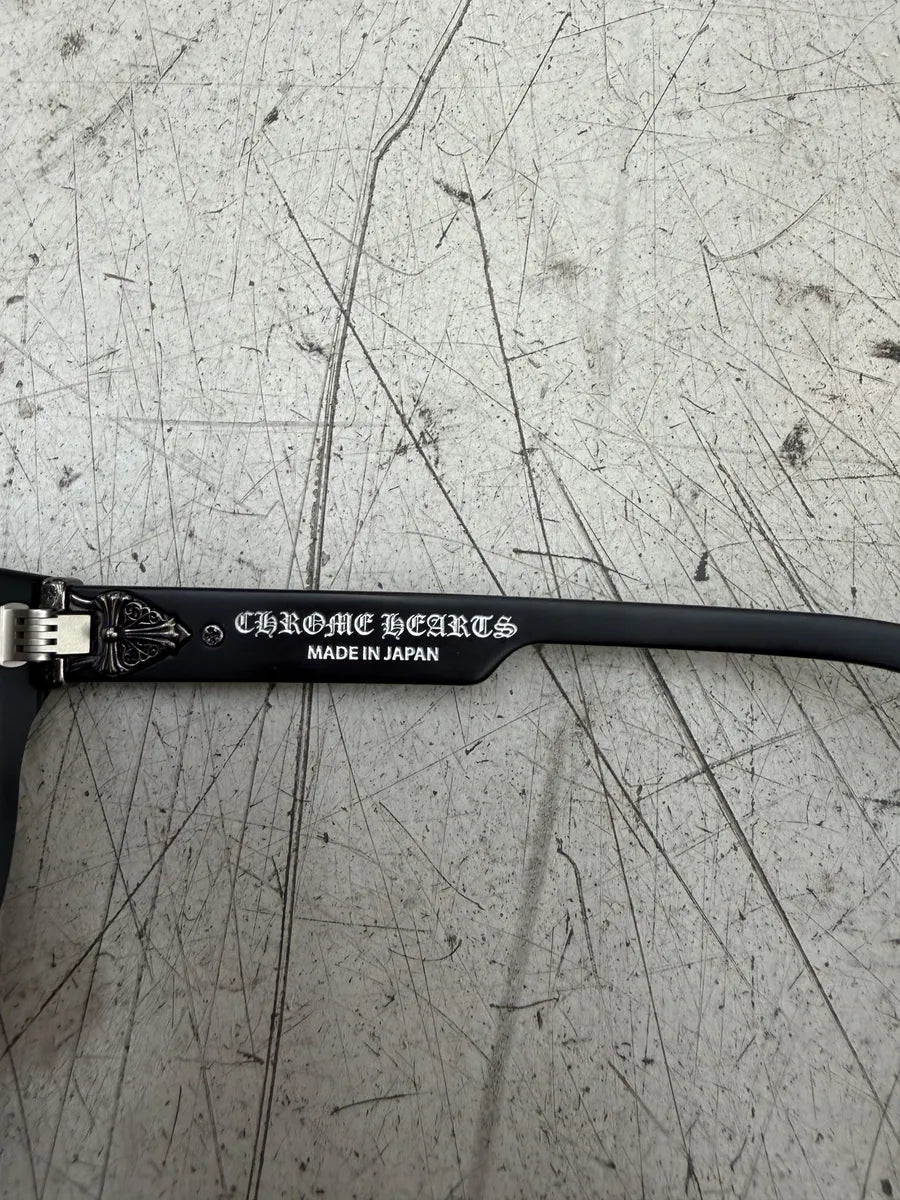 Chrome Hearts Dick Fitzener Black Sunglasses ogaXRvk 10