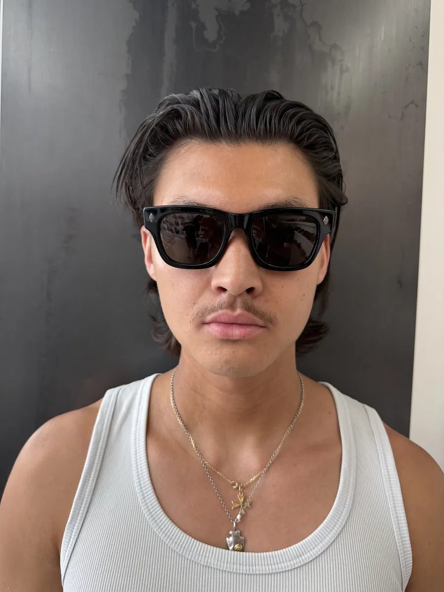 Chrome Hearts Dick Fitzener Black Sunglasses ogaXRvk 2