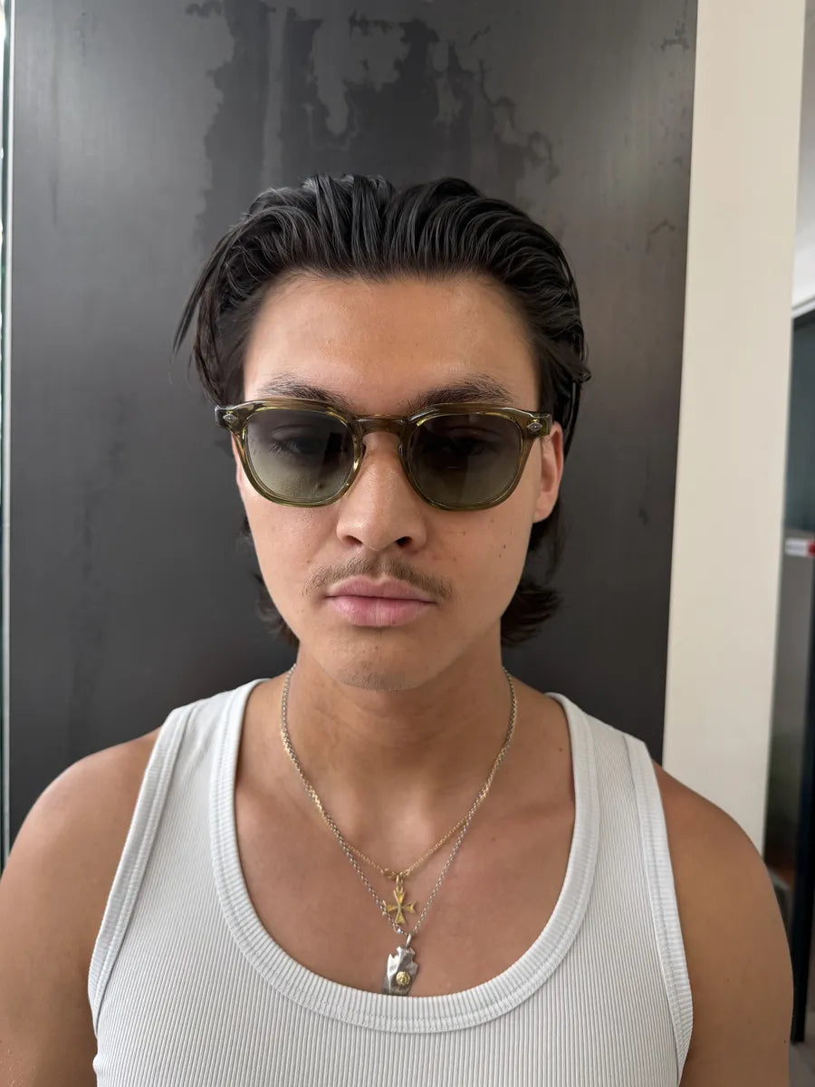 Chrome Hearts Dick Fitzener Pale Ale Sunglasses wYoiLKJ 3