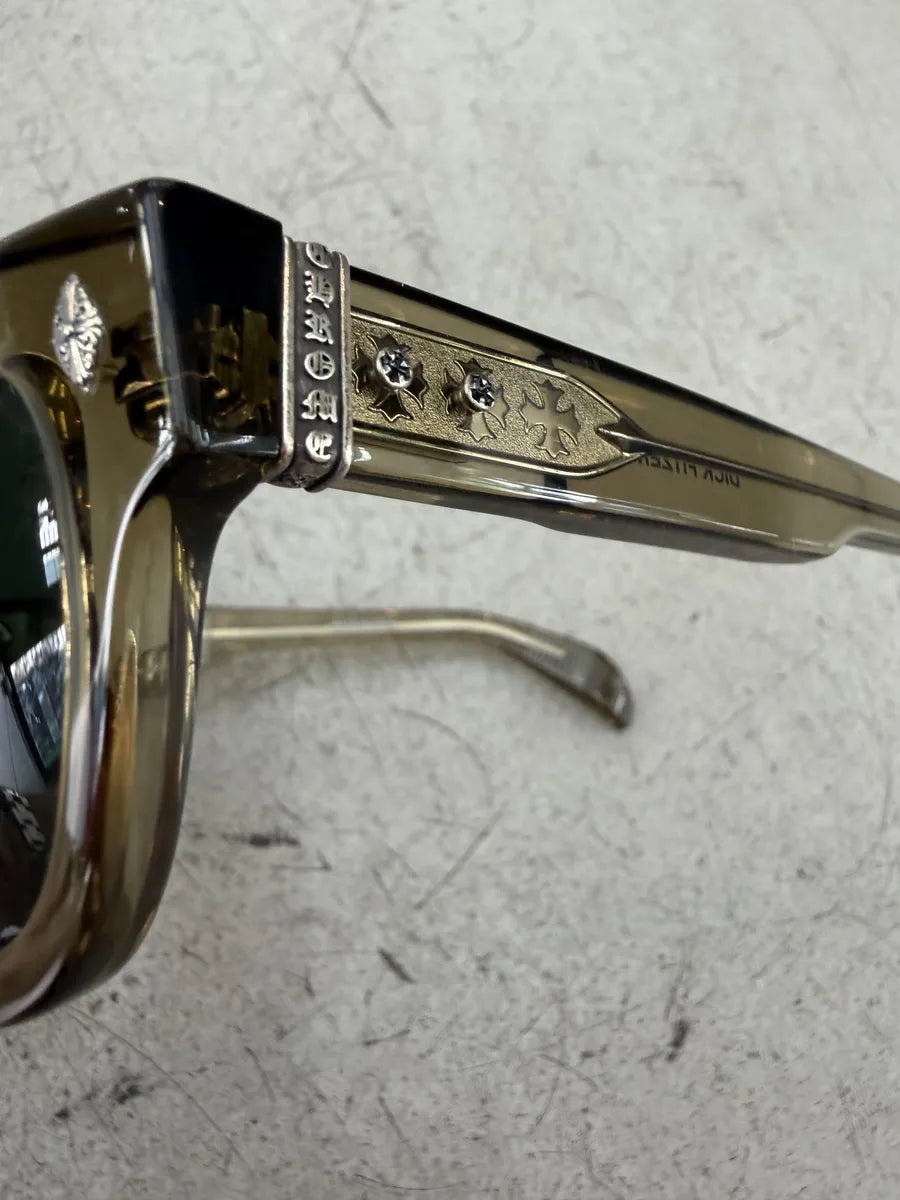 Chrome Hearts Dick Fitzener Pale Ale Sunglasses wYoiLKJ 9