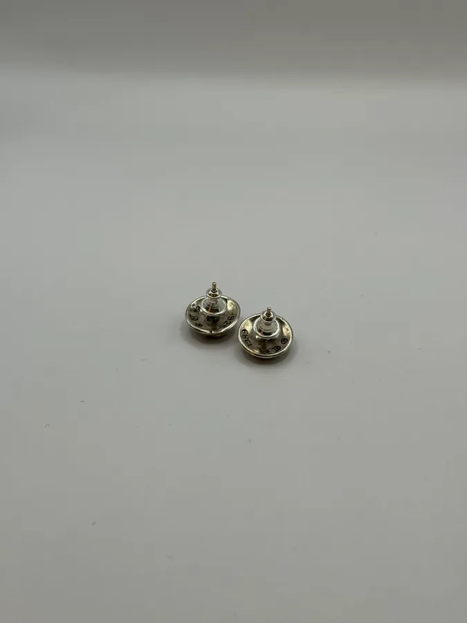 Chrome Hearts Eternity Floral Stud Silver Earring Set xnaQQEL 6