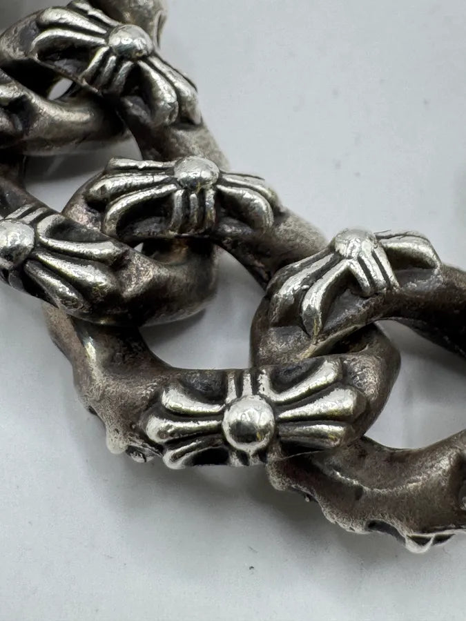 Chrome Hearts Extra Fancy Chain Link Lobster Clasp Bracelet BsUvnBl 9